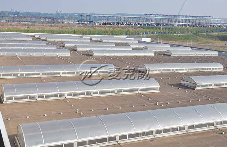 上汽菲亞特汽車行業(yè)電動(dòng)采光排煙天窗項(xiàng)目