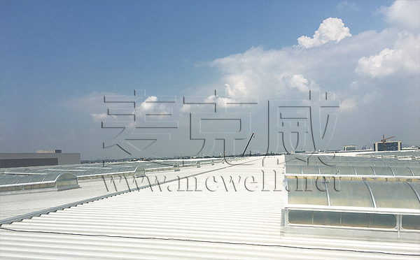 電動(dòng)圓拱型采光排煙天窗
