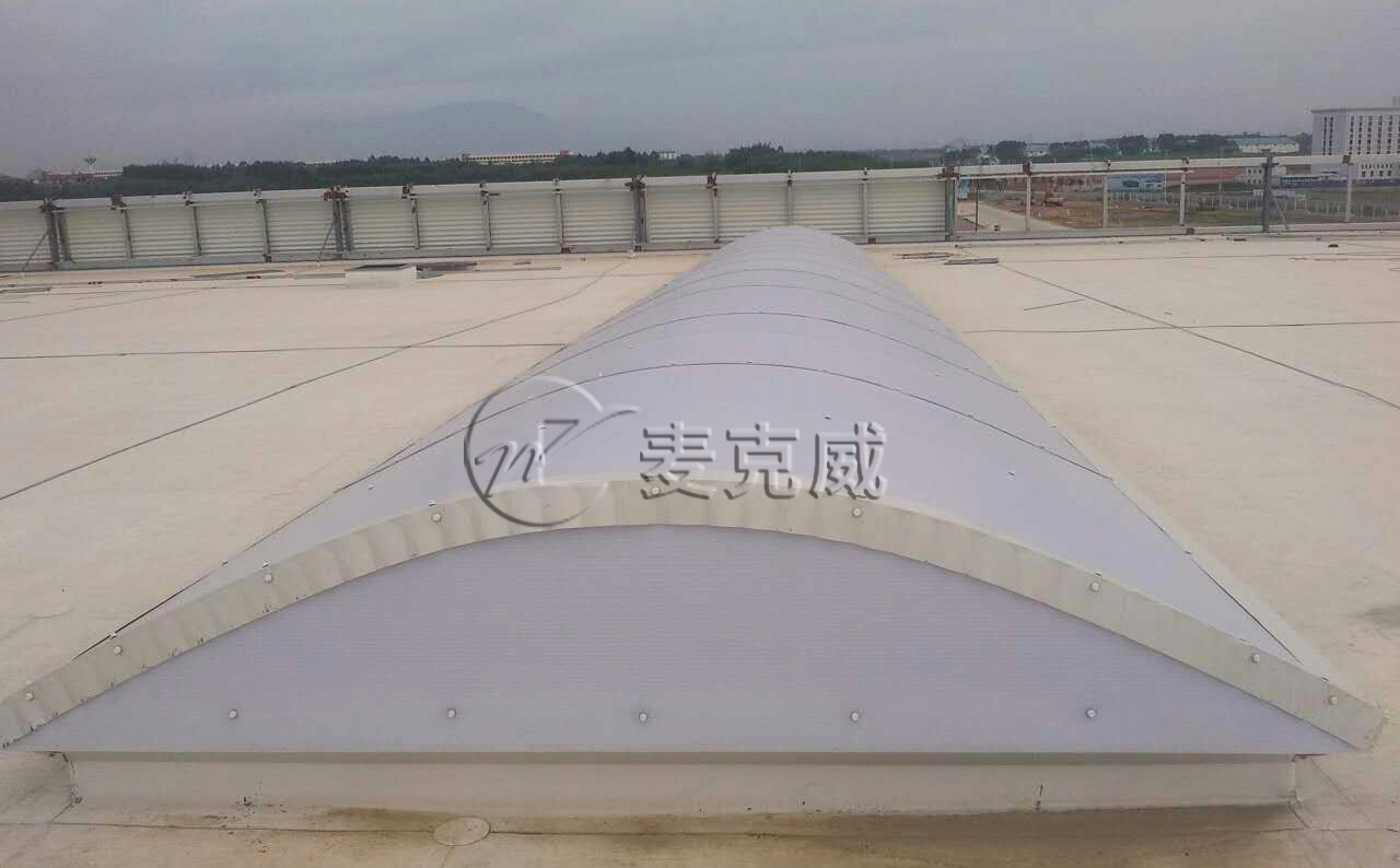 廣西貴港華奧汽車制造二期通風(fēng)天窗、采光帶、圓拱型電動(dòng)天窗工程